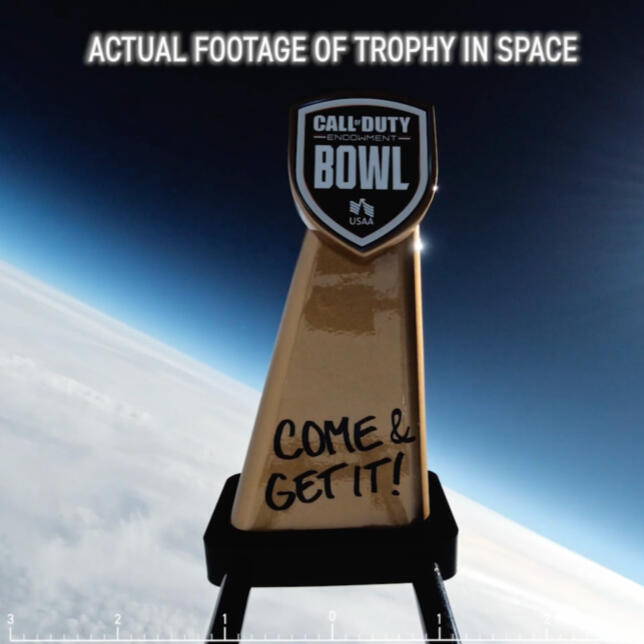 CODE Bowl Trophy in Space (PORTFOLIO PAGE)